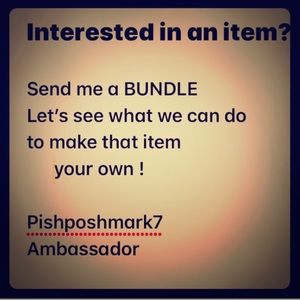 FOLLOW Pishposhmark7. Send a BUNDLE, to BUY IT NOW